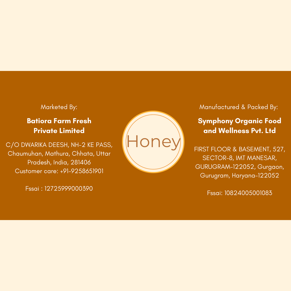 Acacia Honey - Natural and Unprocessed Forest Honey