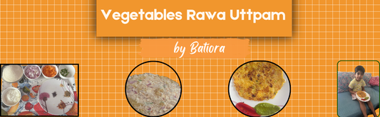 Vegetable Rawa Uttapam