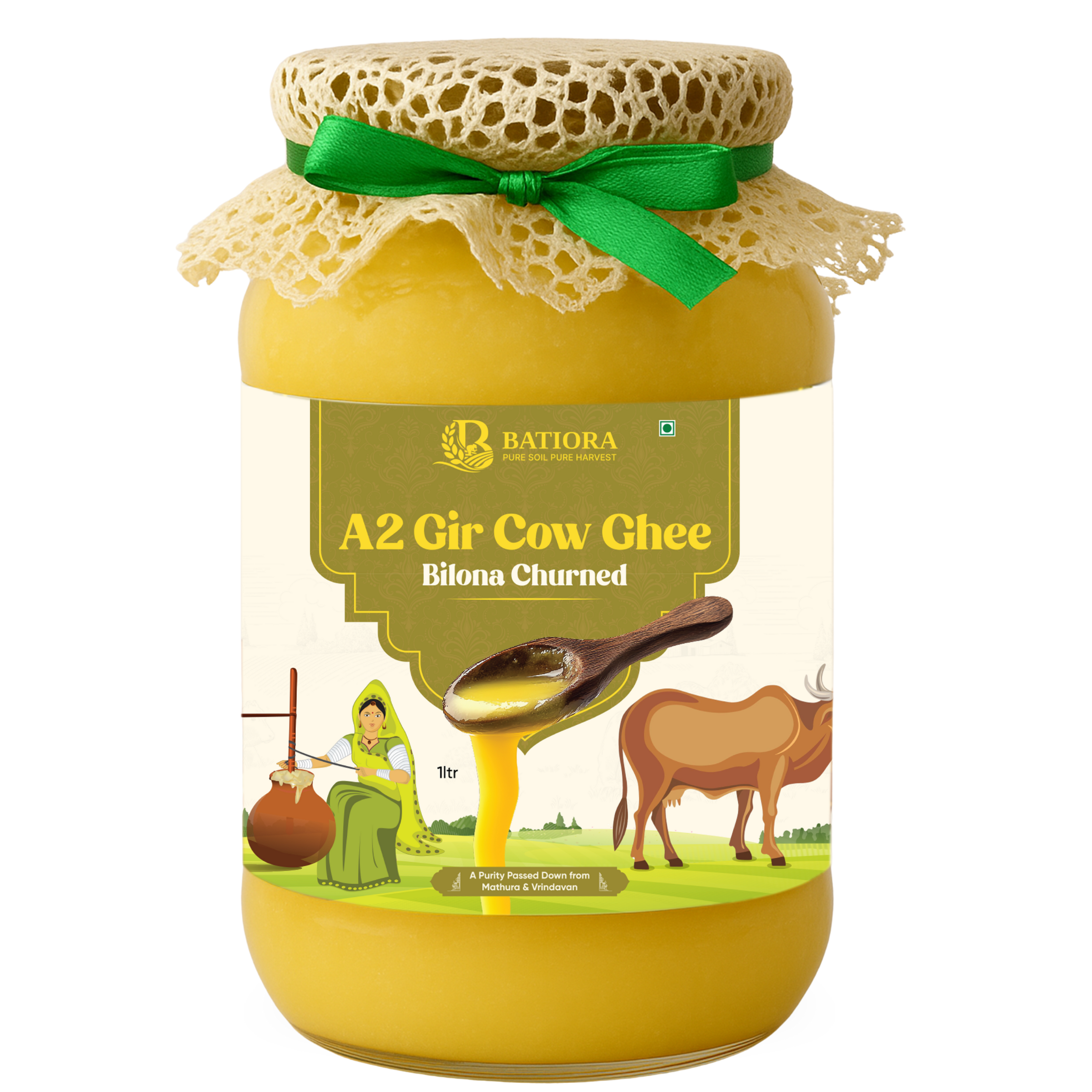 Traditional Bilona -  A2 Gir Cow Ghee