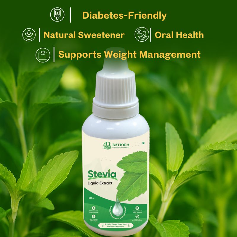 Stevia  -  Natural Sweetener - 20 ml