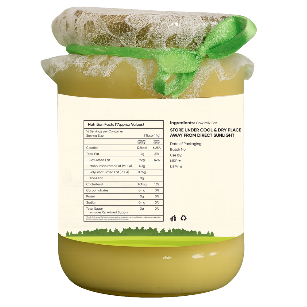 Traditional Bilona -  A2 Gir Cow Ghee