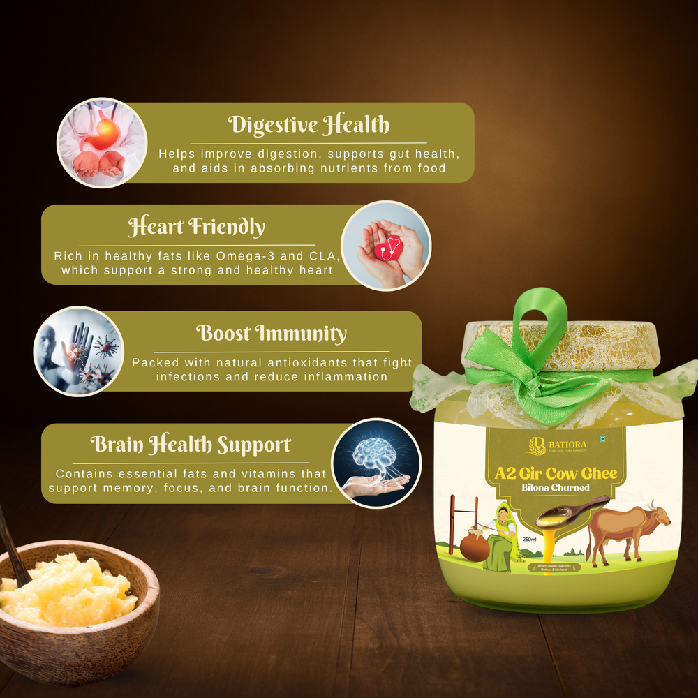 Traditional Bilona -  A2 Gir Cow Ghee