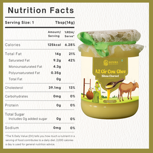 Traditional Bilona -  A2 Gir Cow Ghee