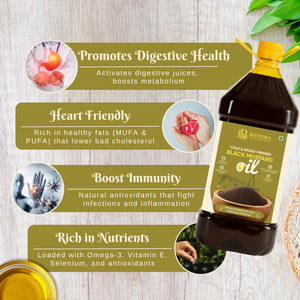 Cold & Wood-Pressed Black Mustard Oil