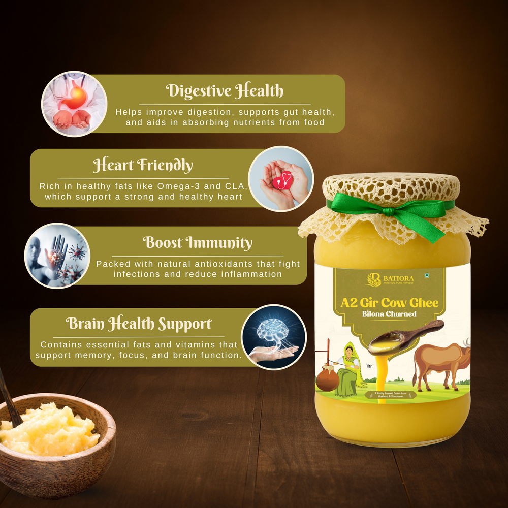 Traditional Bilona -  A2 Gir Cow Ghee