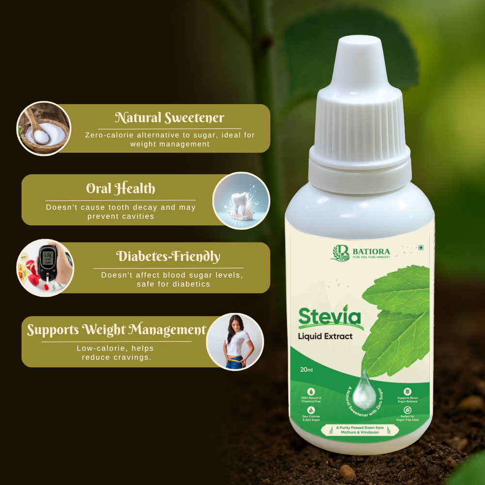 Stevia  -  Natural Sweetener