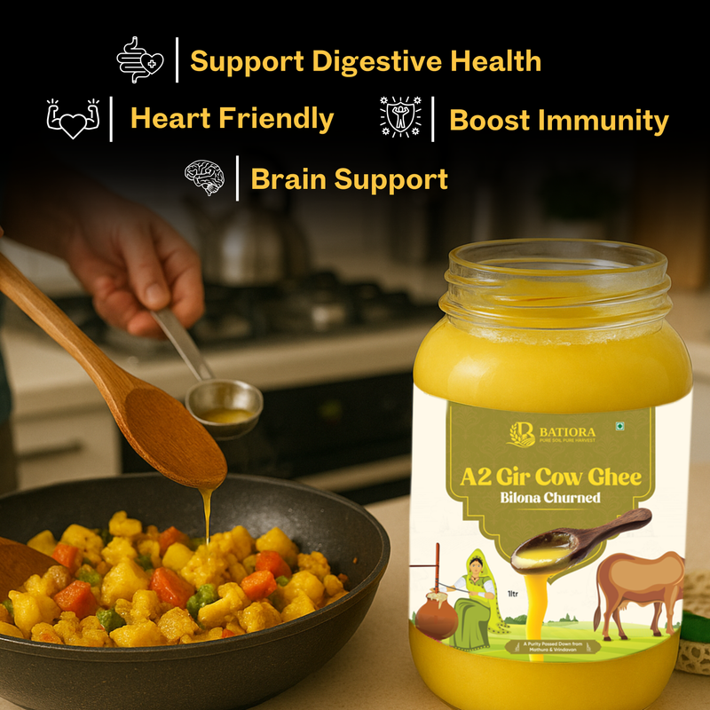 Traditional Bilona -  A2 Gir Cow Ghee - 250 ml