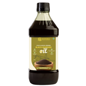 Cold & Wood-Pressed Black Mustard Oil